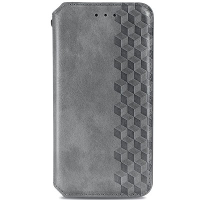 Купити Кожаный чехол книжка GETMAN Cubic (PU) для Xiaomi 11T / 11T Pro Серый Купити Кожаный чехол книжка GETMAN Cubic (PU) для Xiaomi 11T / 11T Pro Серый