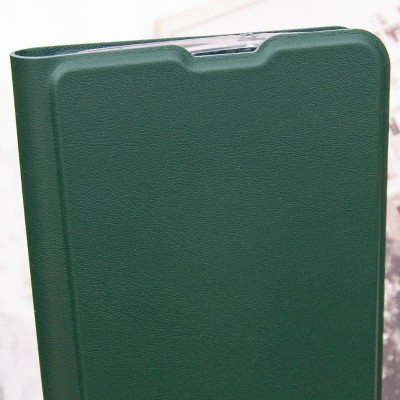 Купити Кожаный чехол книжка GETMAN Elegant (PU) для Xiaomi Redmi Note 10 Pro / 10 Pro Max Зеленый Купити Кожаный чехол книжка GETMAN Elegant (PU) для Xiaomi Redmi Note 10 Pro / 10 Pro Max Зеленый