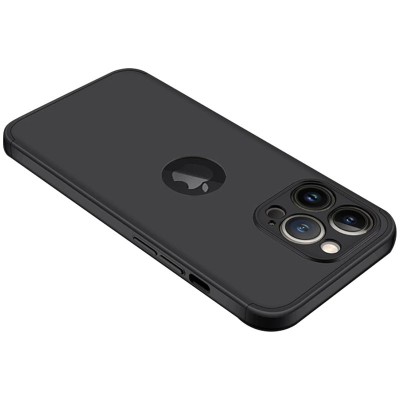 Пластиковая накладка GKK LikGus 360 градусов (opp) для Apple iPhone 13 Pro (6.1") Черный - 0 Пластиковая накладка GKK LikGus 360 градусов (opp) для Apple iPhone 13 Pro (6.1") Черный - 0