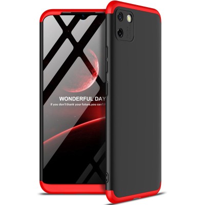 Пластиковая накладка GKK LikGus 360 градусов (opp) для Realme C11 (2020) Черный / Красный - 0 Пластиковая накладка GKK LikGus 360 градусов (opp) для Realme C11 (2020) Черный / Красный - 0