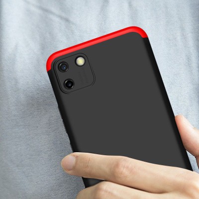 Пластиковая накладка GKK LikGus 360 градусов (opp) для Realme C11 (2020) Черный / Красный - 1 Пластиковая накладка GKK LikGus 360 градусов (opp) для Realme C11 (2020) Черный / Красный - 1