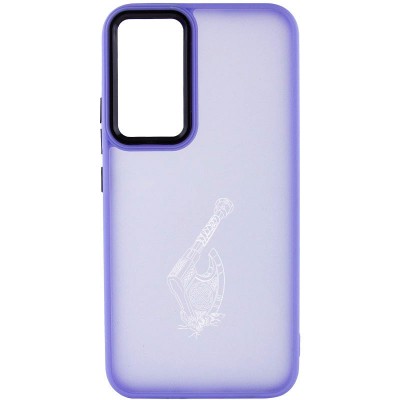 Накладка Oprint Скандинавия White для Xiaomi Redmi Note 11 (Global) / Note 11S Purple / Секира Накладка Oprint Скандинавия White для Xiaomi Redmi Note 11 (Global) / Note 11S Purple / Секира