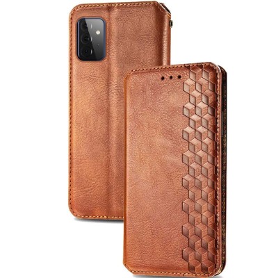 Купити Кожаный чехол книжка GETMAN Cubic (PU) для Samsung Galaxy A23 4G Коричневый Купити Кожаный чехол книжка GETMAN Cubic (PU) для Samsung Galaxy A23 4G Коричневый