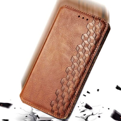 Купити Кожаный чехол книжка GETMAN Cubic (PU) для Samsung Galaxy A23 4G Коричневый Купити Кожаный чехол книжка GETMAN Cubic (PU) для Samsung Galaxy A23 4G Коричневый