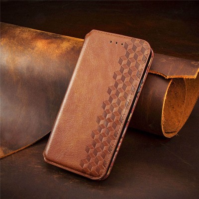 Купити Кожаный чехол книжка GETMAN Cubic (PU) для Samsung Galaxy A23 4G Коричневый Купити Кожаный чехол книжка GETMAN Cubic (PU) для Samsung Galaxy A23 4G Коричневый