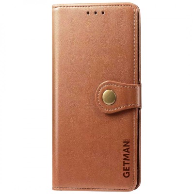 Купити Кожаный чехол книжка GETMAN Gallant (PU) для Samsung Galaxy A10s Коричневый Купити Кожаный чехол книжка GETMAN Gallant (PU) для Samsung Galaxy A10s Коричневый