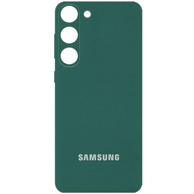 Купити Чехол Silicone Cover Full Camera (AA) для Samsung Galaxy S23 Зеленый / Pine green Купити Чехол Silicone Cover Full Camera (AA) для Samsung Galaxy S23 Зеленый / Pine green