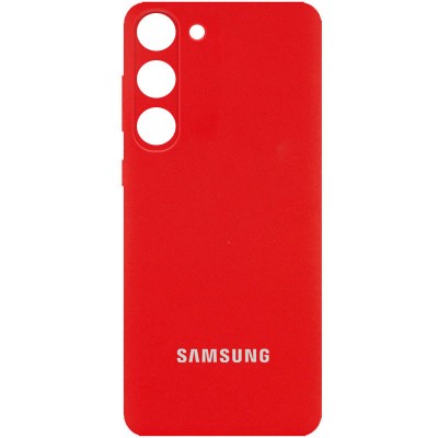 Купити Чехол Silicone Cover Full Camera (AA) для Samsung Galaxy S23 Красный / Red Купити Чехол Silicone Cover Full Camera (AA) для Samsung Galaxy S23 Красный / Red