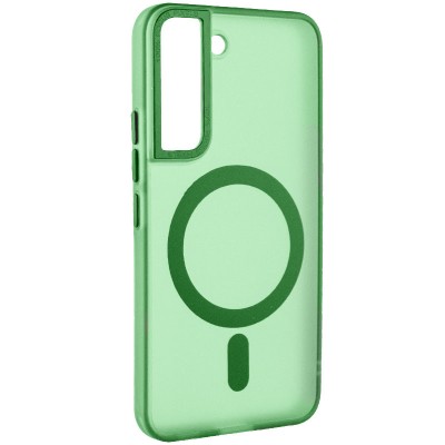 Купити Чехол TPU Lyon frosted with MagSafe для Samsung Galaxy S22 Green Купити Чехол TPU Lyon frosted with MagSafe для Samsung Galaxy S22 Green