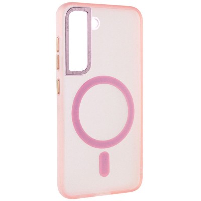 Купити Чехол TPU Lyon frosted with MagSafe для Samsung Galaxy S22 Pink Купити Чехол TPU Lyon frosted with MagSafe для Samsung Galaxy S22 Pink