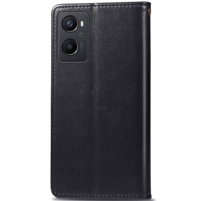 Купити Кожаный чехол книжка GETMAN Gallant (PU) для Oppo A96 Черный Купити Кожаный чехол книжка GETMAN Gallant (PU) для Oppo A96 Черный