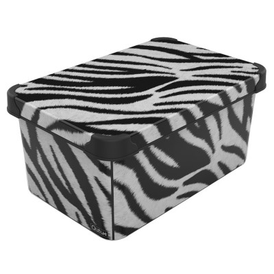 Коробка QUTU STYLE BOX з/кр. ZEBRA 10л. (STYLE BOX з/кр. ZEBRA 10л.) Коробка QUTU STYLE BOX з/кр. ZEBRA 10л. (STYLE BOX з/кр. ZEBRA 10л.)