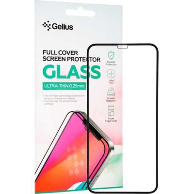 Захисне скло iPhone 14 Pro Max Gelius Full Cover Ultra-Thin 0.25mm Black Захисне скло iPhone 14 Pro Max Gelius Full Cover Ultra-Thin 0.25mm Black