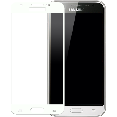 Захисне скло Samsung J330 (J3-2017) Full Screen Glass White Захисне скло Samsung J330 (J3-2017) Full Screen Glass White