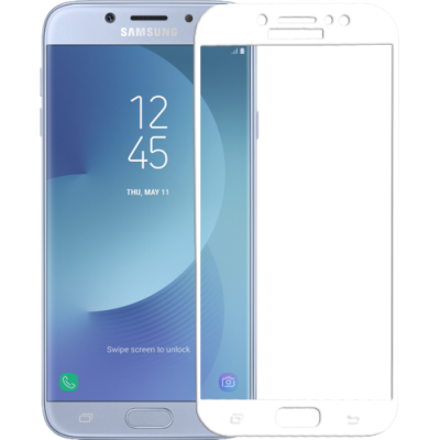 Захисне скло Samsung J530 (J5-2017) Full Screen Glass White Захисне скло Samsung J530 (J5-2017) Full Screen Glass White