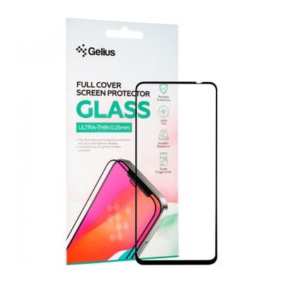 Захисне скло Xiaomi Redmi 10/10 Prime Gelius Full Cover Ultra-Thin 0.25mm Black Захисне скло Xiaomi Redmi 10/10 Prime Gelius Full Cover Ultra-Thin 0.25mm Black