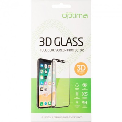 Захисне скло Xiaomi Redmi Note 10 Lite Optima 3D Black Захисне скло Xiaomi Redmi Note 10 Lite Optima 3D Black