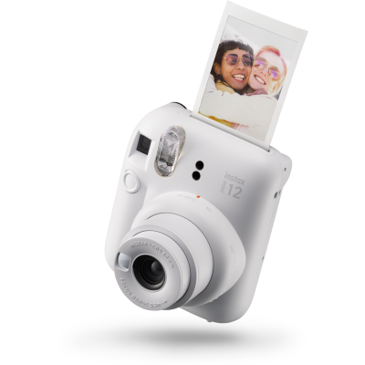 Фотокамера FUJI INSTAX MINI 12 Глиняно-біла Фотокамера FUJI INSTAX MINI 12 Глиняно-біла