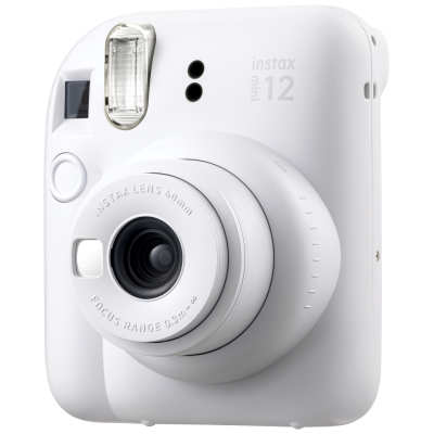 Фотокамера FUJI INSTAX MINI 12 Глиняно-біла Фотокамера FUJI INSTAX MINI 12 Глиняно-біла