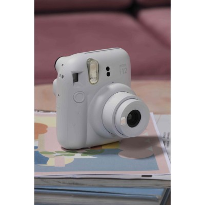 Фотокамера FUJI INSTAX MINI 12 Глиняно-біла Фотокамера FUJI INSTAX MINI 12 Глиняно-біла