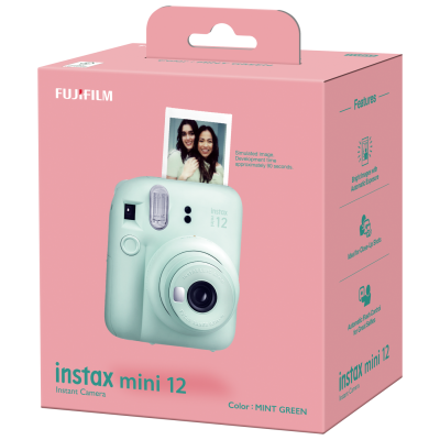 Фотокамера FUJI INSTAX MINI 12 М'ятно-зелена Фотокамера FUJI INSTAX MINI 12 М'ятно-зелена