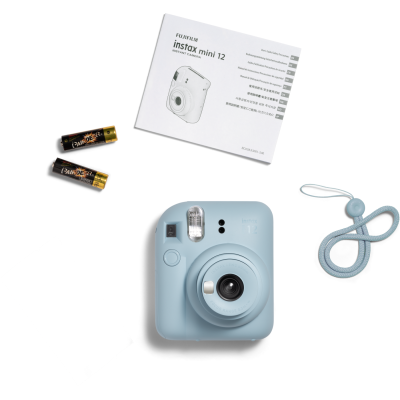 Фотокамера FUJI INSTAX MINI 12 Пастельно-блакитна Фотокамера FUJI INSTAX MINI 12 Пастельно-блакитна