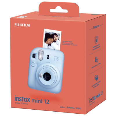 Фотокамера FUJI INSTAX MINI 12 Пастельно-блакитна Фотокамера FUJI INSTAX MINI 12 Пастельно-блакитна