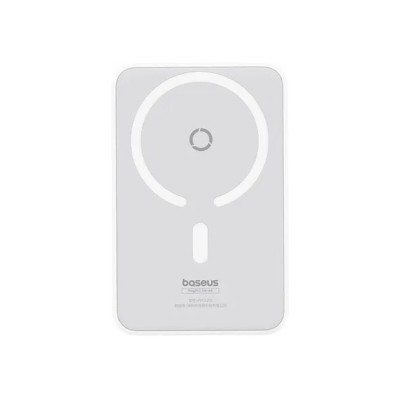 Зовнішній MagSafe Акумулятор Baseus 5000mAh 20W MagPro (P10064101223-00) White Зовнішній MagSafe Акумулятор Baseus 5000mAh 20W MagPro (P10064101223-00) White