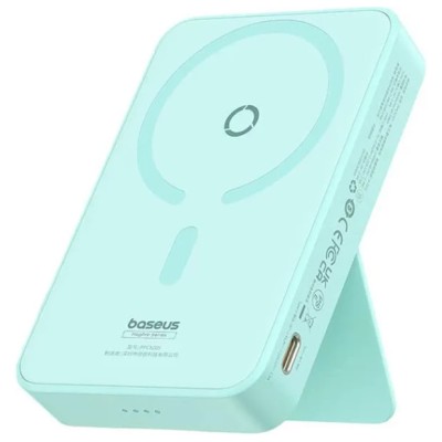 Зовнішній MagSafe Акумулятор Baseus 5000mAh 20W MagPro (P10064101333-00) Blue Зовнішній MagSafe Акумулятор Baseus 5000mAh 20W MagPro (P10064101333-00) Blue