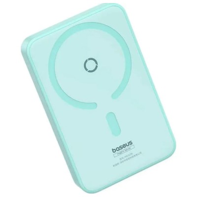 Зовнішній MagSafe Акумулятор Baseus 5000mAh 20W MagPro (P10064101333-00) Blue Зовнішній MagSafe Акумулятор Baseus 5000mAh 20W MagPro (P10064101333-00) Blue