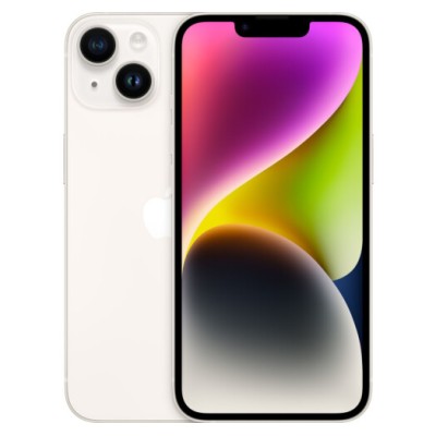 Смартфон Apple iPhone 14 256GB Starlight (MPW43)