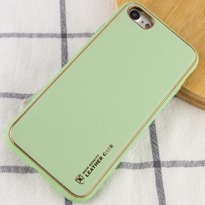 Шкіряний чохол Xshield для Apple iPhone 7 / 8 / SE (2020) (4.7") Зелений / Pistachio Шкіряний чохол Xshield для Apple iPhone 7 / 8 / SE (2020) (4.7") Зелений / Pistachio