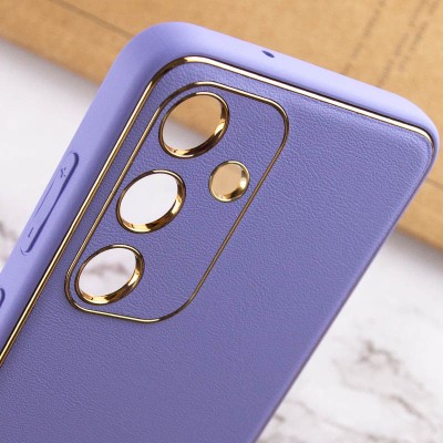 Шкіряний чохол Xshield для Samsung Galaxy A55 Бузковий / Dasheen Шкіряний чохол Xshield для Samsung Galaxy A55 Бузковий / Dasheen
