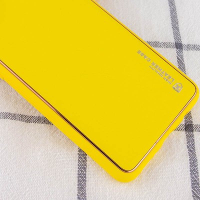 Шкіряний чохол Xshield для Samsung Galaxy A55 Жовтий / Yellow Шкіряний чохол Xshield для Samsung Galaxy A55 Жовтий / Yellow