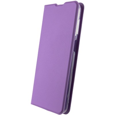 Шкіряний чохол книжка GETMAN Elegant (PU) для Xiaomi Redmi 13C / Poco C65 Бузковий Шкіряний чохол книжка GETMAN Elegant (PU) для Xiaomi Redmi 13C / Poco C65 Бузковий