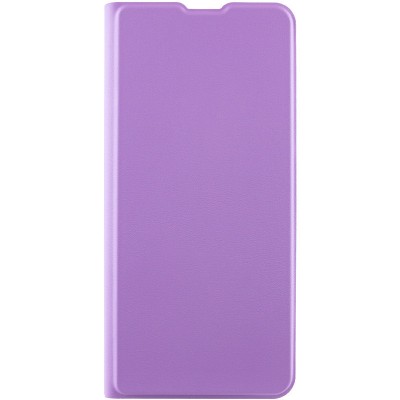 Шкіряний чохол книжка GETMAN Elegant (PU) для Xiaomi Redmi 13C / Poco C65 Бузковий Шкіряний чохол книжка GETMAN Elegant (PU) для Xiaomi Redmi 13C / Poco C65 Бузковий