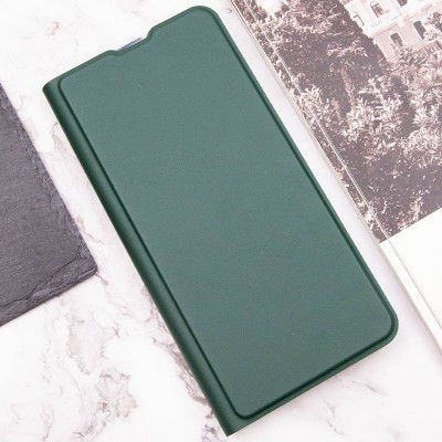 Шкіряний чохол книжка GETMAN Elegant (PU) для Xiaomi Redmi 13C / Poco C65 Зелений Шкіряний чохол книжка GETMAN Elegant (PU) для Xiaomi Redmi 13C / Poco C65 Зелений