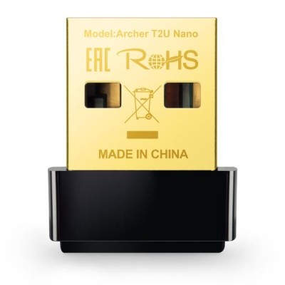 Бездротовий двохдіапазонний мережевий USB-адаптер, Archer T2U Nano Бездротовий двохдіапазонний мережевий USB-адаптер, Archer T2U Nano