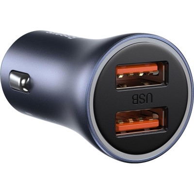 АЗП Baseus Pro Dual Quick U+C 40W(CCJD-03) синій