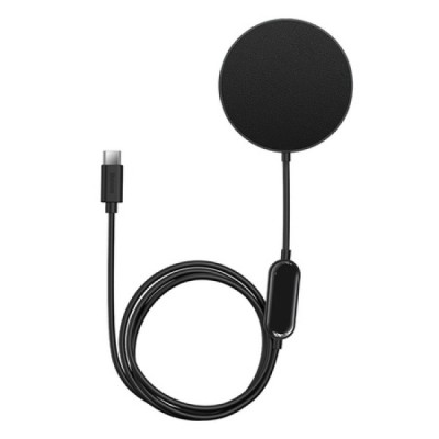 Бездротовий зарядний пристрій Baseus Simple Mini2 Magnetic Wireless Charger 15W (for iP 12/13) (CCJJ010001) Black Бездротовий зарядний пристрій Baseus Simple Mini2 Magnetic Wireless Charger 15W (for iP 12/13) (CCJJ010001) Black