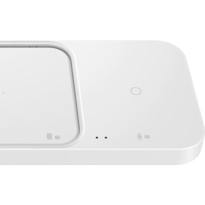 Бездротовий зарядний пристрій Samsung 15W Wireless Charger Duo W/o TA EP-P5400TWRGRU White Бездротовий зарядний пристрій Samsung 15W Wireless Charger Duo W/o TA EP-P5400TWRGRU White