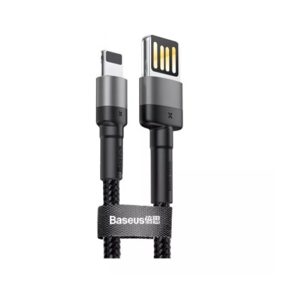 Кабель Baseus Cafule Lightning 1.5A 2м (CALKLF-HG1) GreyBlack