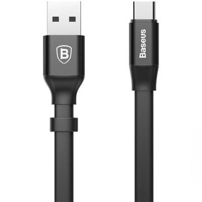 Кабель Baseus Nimble Portable for Type-C 0.23 m (CATMBJ-01) Black Кабель Baseus Nimble Portable for Type-C 0.23 m (CATMBJ-01) Black