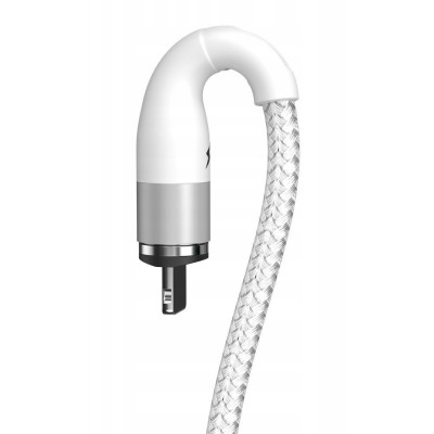 Кабель Baseus Zinc Magnetic Safe Fast Charging Lightning 2.4A (1m) CALXC-K02 (white) Кабель Baseus Zinc Magnetic Safe Fast Charging Lightning 2.4A (1m) CALXC-K02 (white)