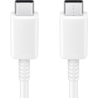 Кабель Samsung USB Type-C ↔ USB Type-C (100 Вт) EP-DN975BWRGRU White Кабель Samsung USB Type-C ↔ USB Type-C (100 Вт) EP-DN975BWRGRU White