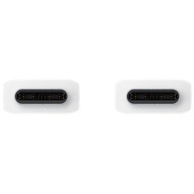 Кабель Samsung USB Type-C ↔ USB Type-C 1.8m 5A EP-DX510JWRGRU White Кабель Samsung USB Type-C ↔ USB Type-C 1.8m 5A EP-DX510JWRGRU White