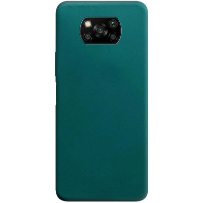 Силиконовый чехол Candy для Xiaomi Poco X3 NFC / Poco X3 Pro Зеленый / Forest green - 0 Силиконовый чехол Candy для Xiaomi Poco X3 NFC / Poco X3 Pro Зеленый / Forest green - 0