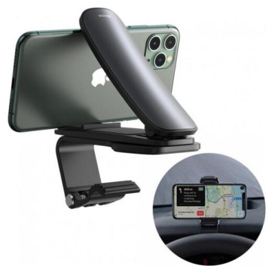 Автомобільний тримач Baseus Big Mouth Pro Car Mount (SUDZ-A01) Black Автомобільний тримач Baseus Big Mouth Pro Car Mount (SUDZ-A01) Black