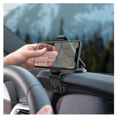 Автомобільний тримач Baseus Big Mouth Pro Car Mount (SUDZ-A01) Black Автомобільний тримач Baseus Big Mouth Pro Car Mount (SUDZ-A01) Black