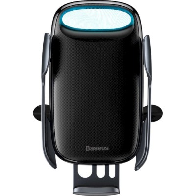 Автомобільний тримач З бездротовою зарядкою Baseus Aurora Electric Holder Wireless Charging Black (WXHW02-01) Автомобільний тримач З бездротовою зарядкою Baseus Aurora Electric Holder Wireless Charging Black (WXHW02-01)
